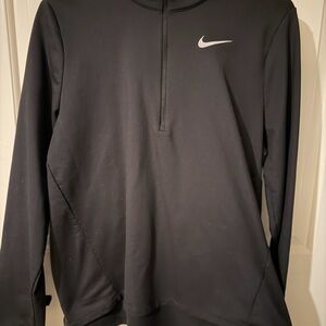 Nike Dark Gray Women's Quarter-Zip Top